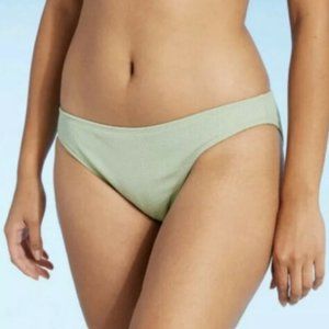Xhilaration Juniors Textured Cheeky Bikini Bottom